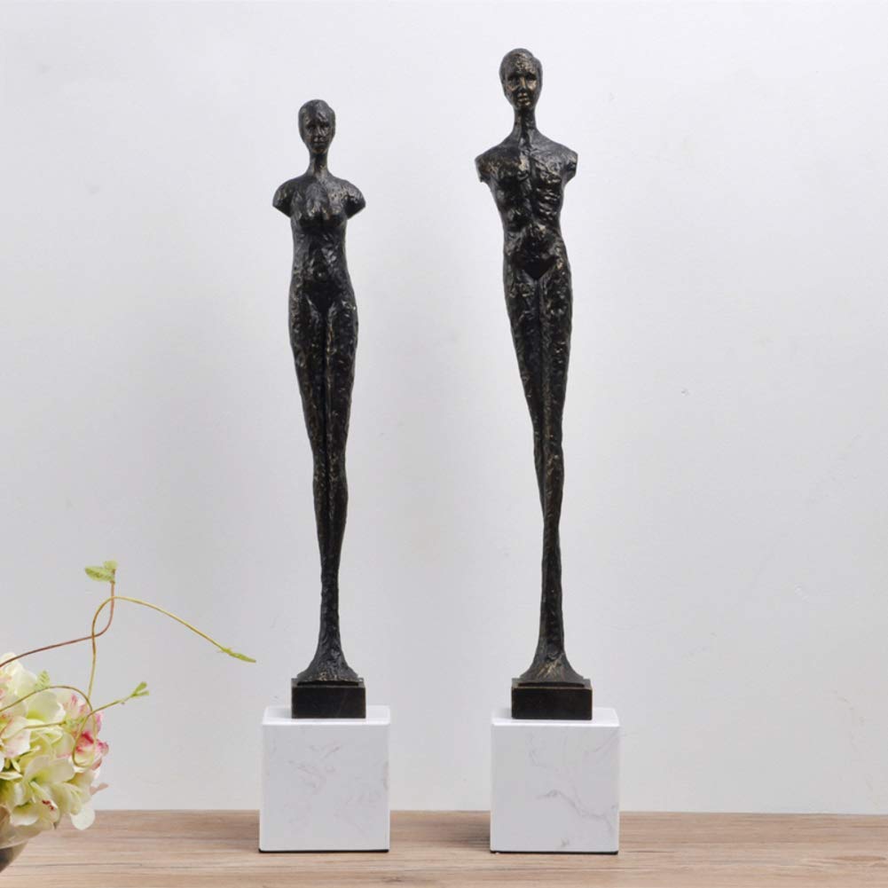 Antique Bronze-Look Male Gymnast Sculpture,Modern Simplicity Metal Statue,Tabletop Decoration for Home Office Study Ornament-j 34x13x27cm(13x5x11inch) 34x13x27cm(13x5x11inch) Gift