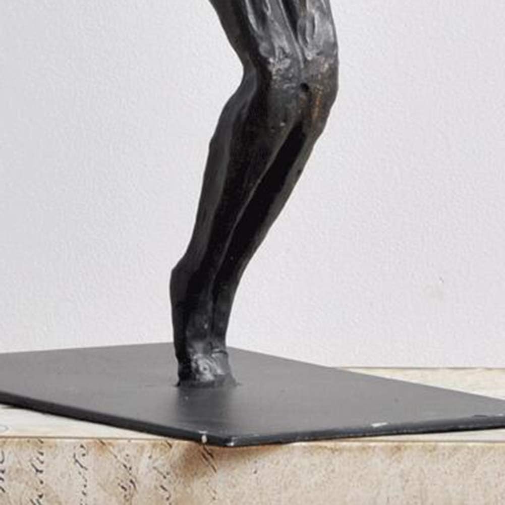 Antique Bronze-Look Male Gymnast Sculpture,Modern Simplicity Metal Statue,Tabletop Decoration for Home Office Study Ornament-j 34x13x27cm(13x5x11inch) 34x13x27cm(13x5x11inch) Gift