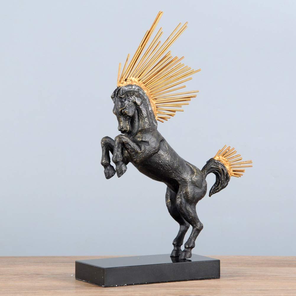 Antique Bronze-Look Male Gymnast Sculpture,Modern Simplicity Metal Statue,Tabletop Decoration for Home Office Study Ornament-j 34x13x27cm(13x5x11inch) 34x13x27cm(13x5x11inch) Gift
