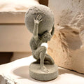 10.5 Inch Greek Atlas Holding World Statue Sculpture Figurine Home Office Living Room Desktop Display Decor Decorative Decoration