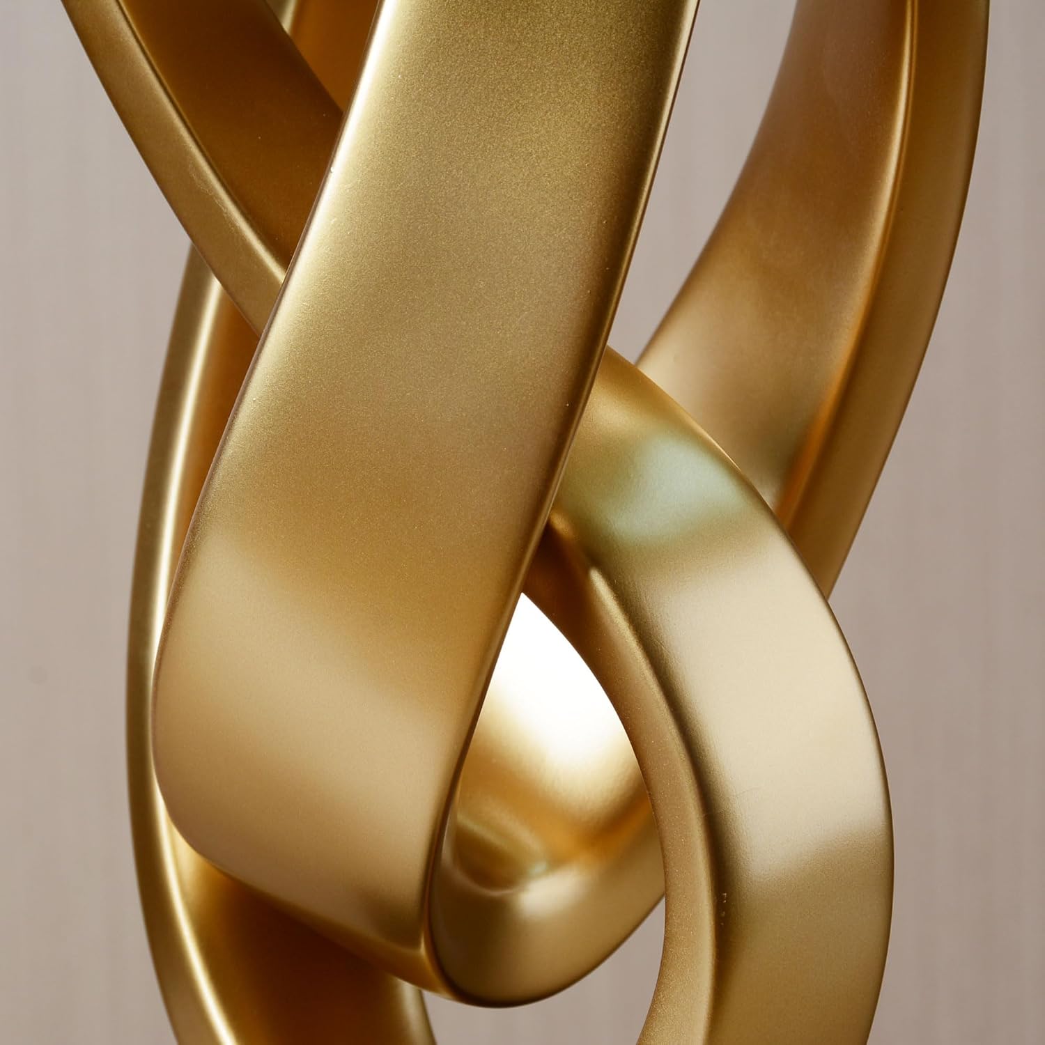 HAUCOZE Abstract Sculpture Statue Modern Art Decor Table Centerpiece Ornament Home Figurine Gift for Desktop Bookshelf Polyresin 17.0 Inch
