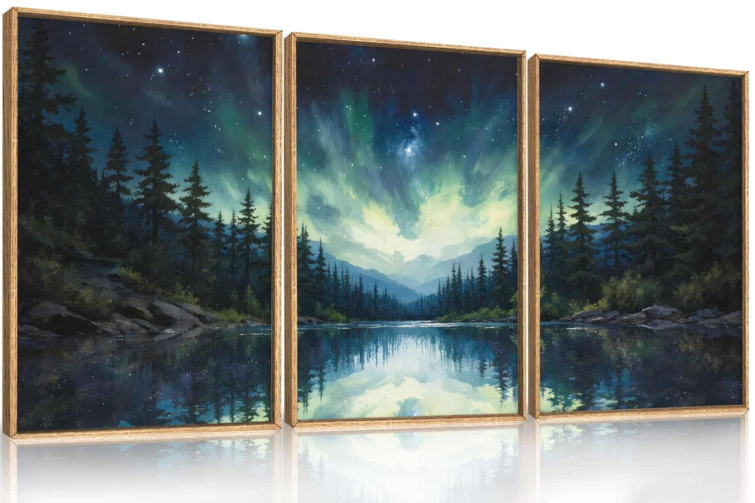 HOURIA Abstract Neutral Vintage Earth Tone Framed Canvas Wall Art Set,Modern Minimalist Rustic Brown Beige Wall Decor,Wabi Sabi Textured Brushstroke Artwork for Living Room,Bedroom,Farmhouse-24"x36"x3