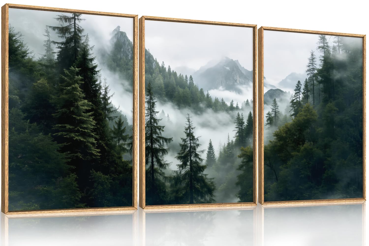 HOURIA Abstract Neutral Vintage Earth Tone Framed Canvas Wall Art Set,Modern Minimalist Rustic Brown Beige Wall Decor,Wabi Sabi Textured Brushstroke Artwork for Living Room,Bedroom,Farmhouse-24"x36"x3