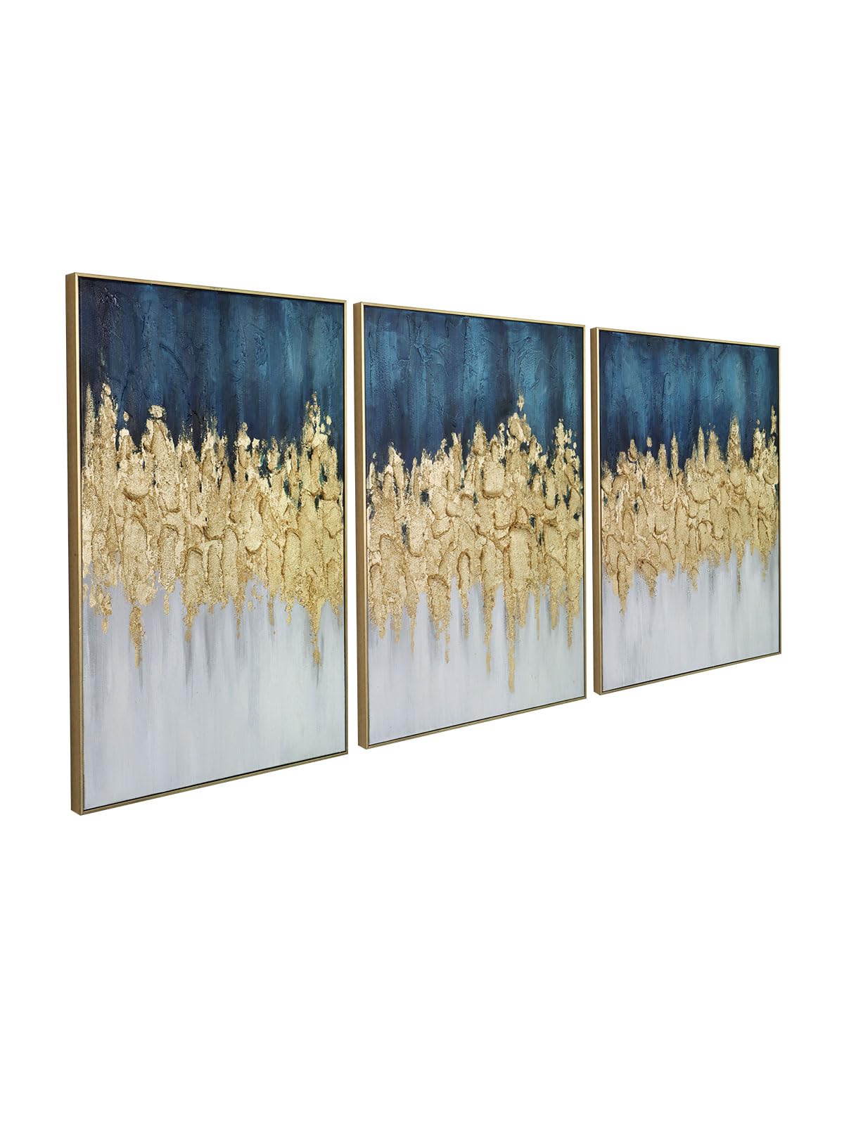 Large Abstract Neutral Textured Framed Canvas Wall Art Set, Minimalist Wall Decor Art Prints, Modern Graey Beige Wall Painting Artwork for Living Room,Bedroom,Dining Room,Office, 24"x36"x3