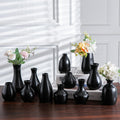 White Ceramic Bud Vase Set of 12, Small Flower Vases for Centerpieces, Modern Mini Vases for Home Decor, Wedding Table Decorations, Farmhouse Shelf and Mantel Display