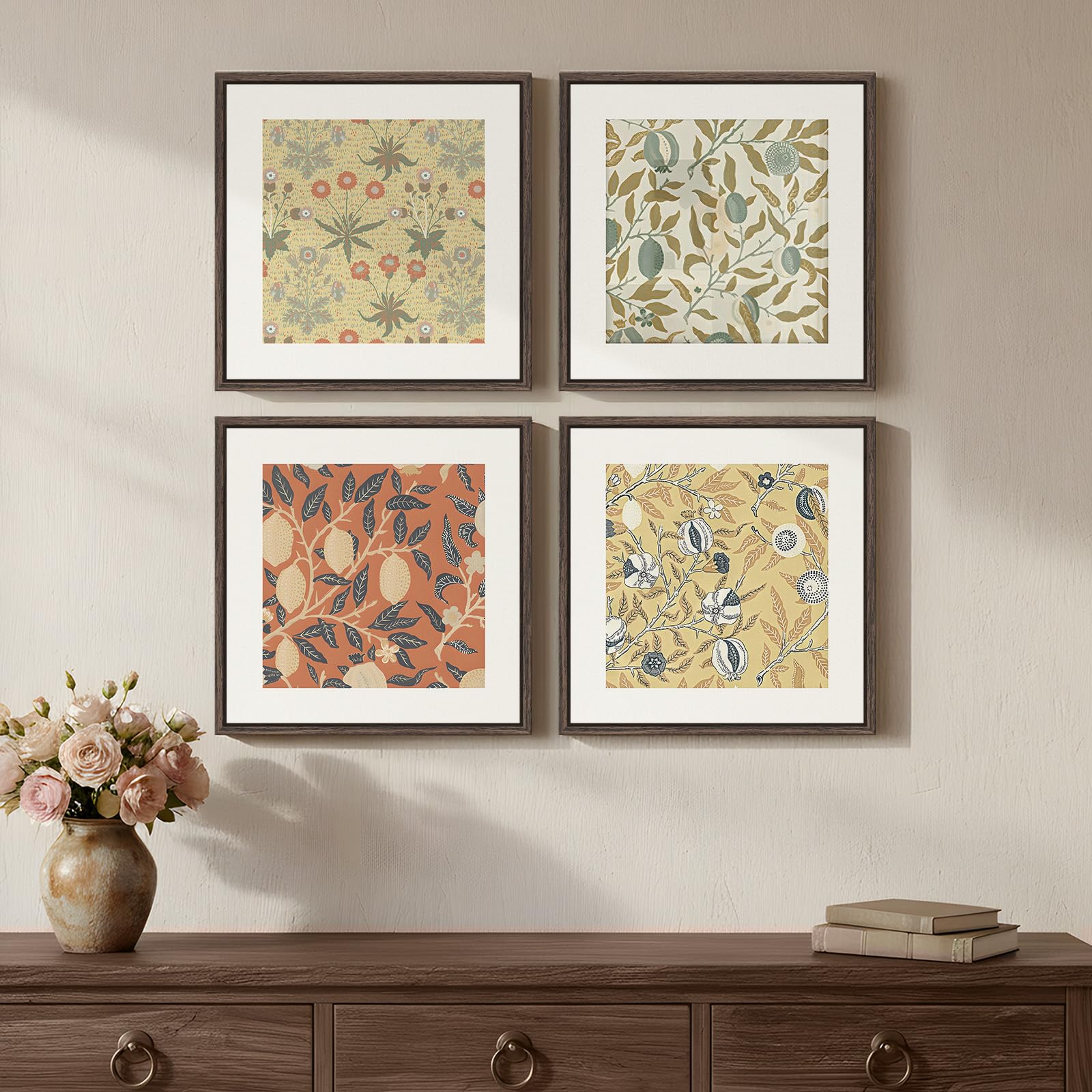 Large Framed Matisse Wall Art for Living room, 3 Piece Colorful Abstract Canvas Artwork for Walls, Retro Vintage Big Matisse Famous Landscape Paintings Prints Pictures for Hallway Home Office 24x36